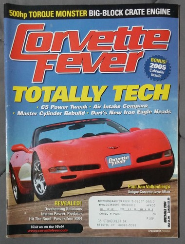 Corvette fever magazine - magazine, 2004