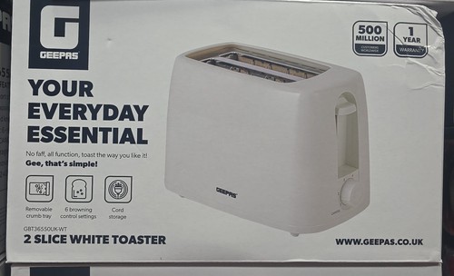 Slice toaster white red - 2,