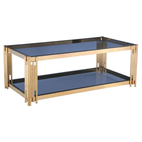 Glass coffee table grey - table,