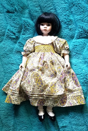 Porcelain doll june - porcelain,