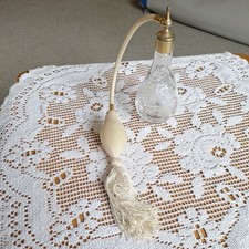 Clear Cut crystal Etched