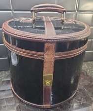 Vintage Hat Box Luggage 10"