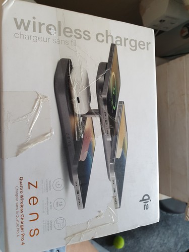 Zens quattro wireless charger - zens,