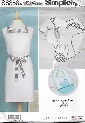 Simplicity 8858 sewing pattern - simplicity,