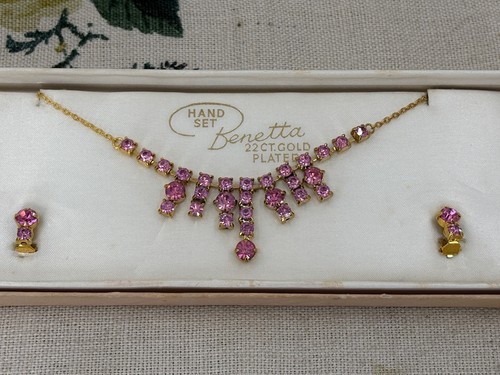 Vintage 1950s benetta pink - 1950s,