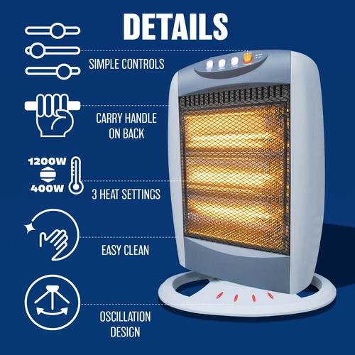 New 1200w halogen - new,