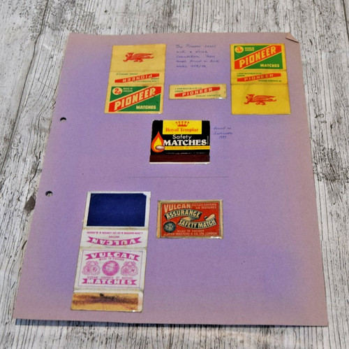 Superb vintage matchbox labels - superb,