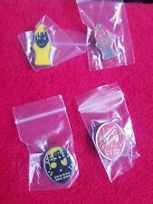 Firetrap gnome Pin badges Set Of 4 