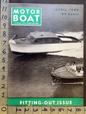 1949 CHRIS-CRAFT MOTORBOAT