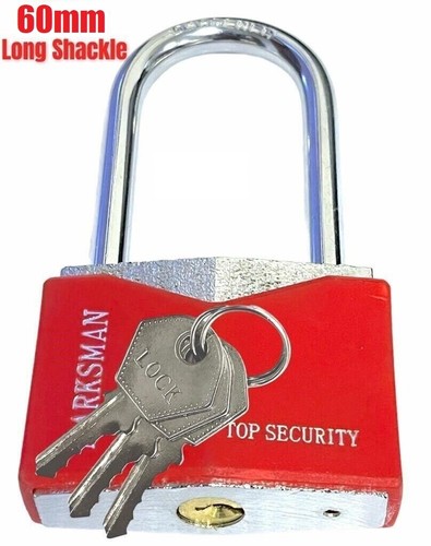 Long shackle padlock steel - padlock,