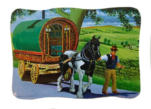 Romany gypsy caravan - caravan, &