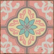 Style 8 Pastel red yellow