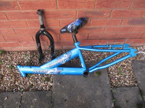Avigo assault bmx frame fork - avigo,