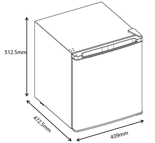 Bush table top fridge - bush,