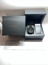 Special Edition Quartz Bulova Precisionist X With Box And Blank Guarantee Card