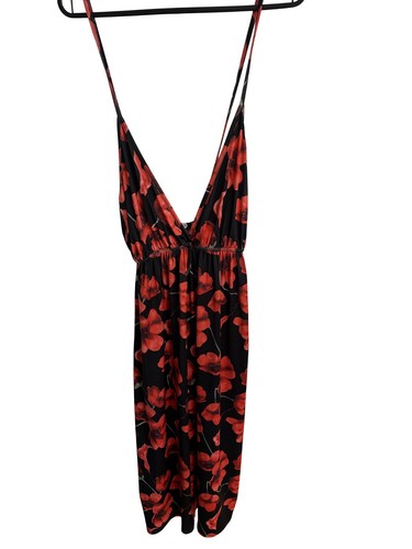 Boohoo black red poppy - boohoo, &
