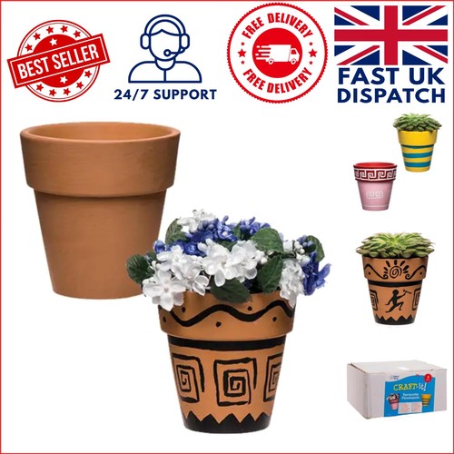 Terracotta flower pots - terracotta,