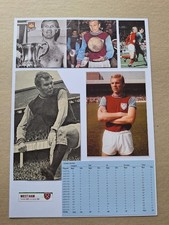 BOBBY MOORE WEST HAM UNITED LEGEND HAND-SIGNED CLUB-CRESTED PHOTOCARD (1)