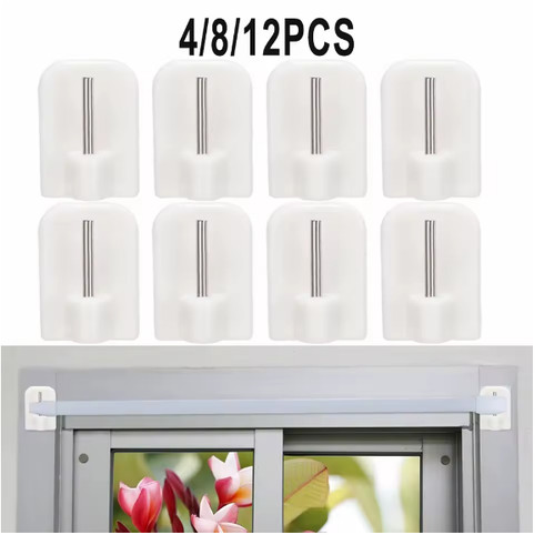 Universal net curtain rod - rod, self