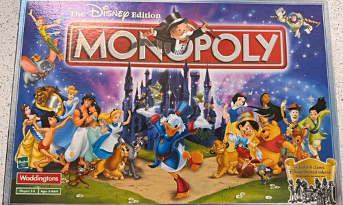 Waddingtons monopoly disney - waddingtons,