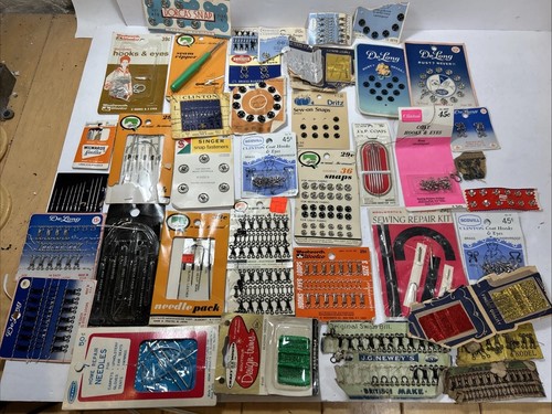 Sewing items snaps - sewing, needles