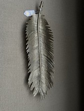 Gold Large Feather Plate