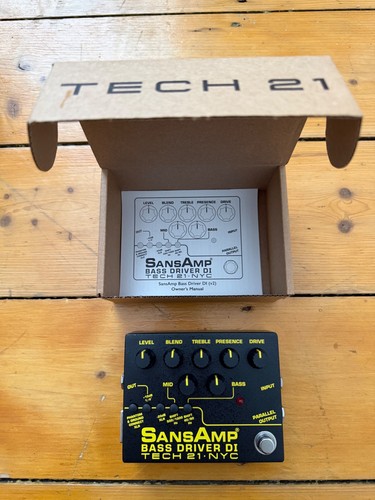 Tech sansamp bass driver - driver, di