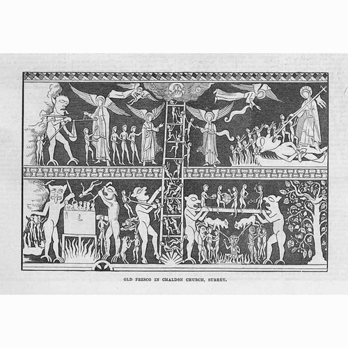 Chaldon old fresco the - chaldon,