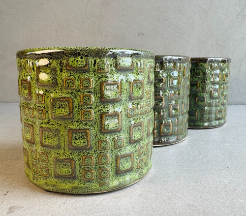 Small green aztec - green,