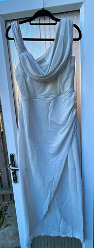 Quiz silver stretch shimmer - stretch,