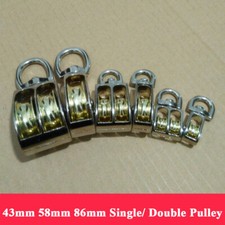 Metals Single/ Double Pulley