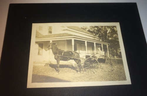 Antique american farm scene - farm,