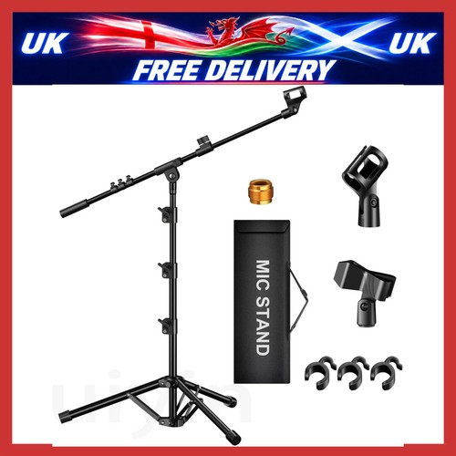 Microphone stand tripod boom - microphone,