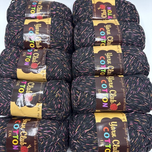 Job lot cotton sparkle - cotton, dk