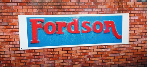 Fordson tractor banner retro - tractor,