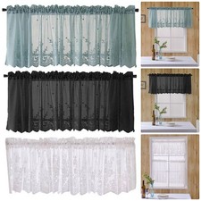 1pcs jacquard window curtain - 1pcs,