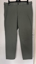 Marks And Spencer M&S Reg Fit With Active Waist Cotton Stretch chino W 38” L31” 