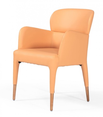 Peach rosegold dining - rosegold, chair