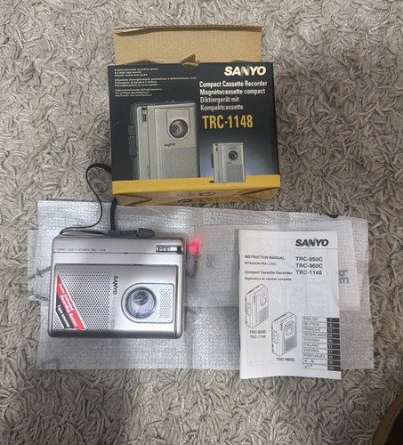 Boxed sanyo trc - trc-1148, talk-book