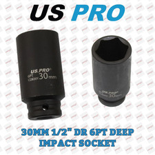 US PRO 30mm 1/2 dr 6pt Deep