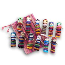Set of 12 Guatemalan handmade