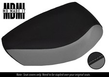 FITS YAMAHA SALIENT 50 CUSTOM VINYL SEAT COVER BLACK & GREY