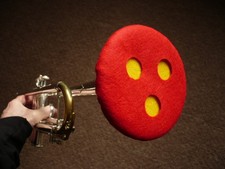 Trumpet felt mute vented - felt,