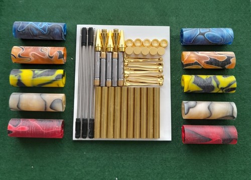 Acrylic pen blanks pre - blanks, bored