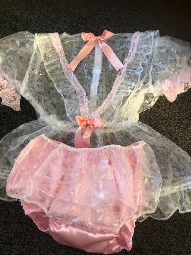 Adult baby sissy dress set - adult,