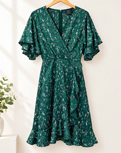 Paris green animal print - ax,