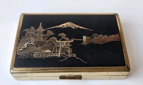 Vintage 1950s japanese etched - vintage,