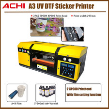 A3 UV DTF Sticker Printer Dual