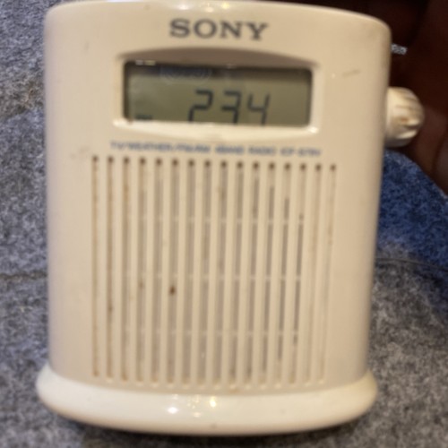 Sony shower radio icf - sony, icf‑s79w