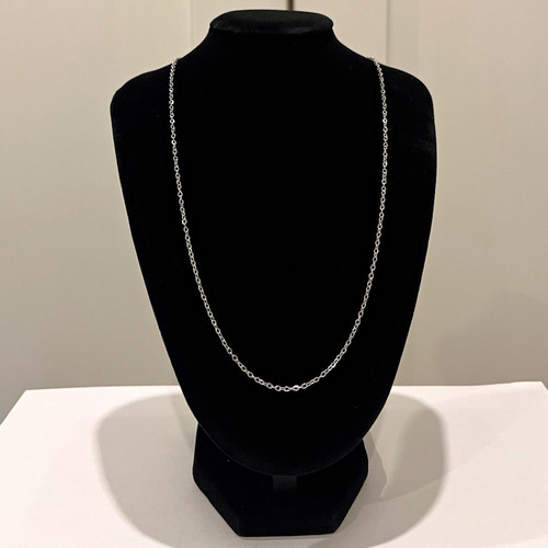 Stainless steel chain 50cm - steel,